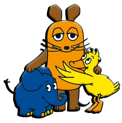 Produktbild von Trötsch Die Maus 3D-Magnet Maus und Freunde