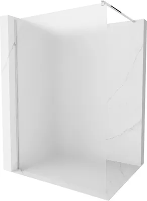 Produktbild von Mexen Kioto Duschwand 100 x 200 cm, Frost 8 mm, Chrom - 800-100-101-01-30