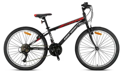 Produktbild von 24 Zoll Kinder Jugend Fahrrad MTB Mountainbike Rad Bike GRN26-032 Rot
