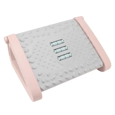 Image de Repose-pieds sous le bureau,Tabouret sous le bureau,Repose-pieds réglable sous le bureau,Repose-pieds ergonomique,Repose-pieds avec texture de massage,Repose-pieds pour le bureau
