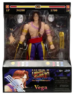 Productafbeelding van Ultra Street Fighter II: The Final Challengers actiefiguur, 1/12 schaal, Vega, 15 cm