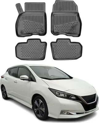 Immagine prodotto di 2017-2024 Nissan Leaf Tappetini TPE Nero 4 pezzi