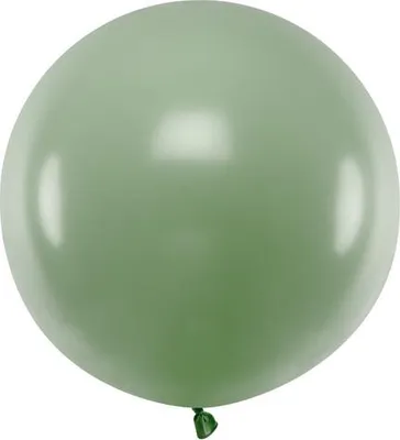Produktbild von Rundballon 60 cm, Pastell Rosmaringrün