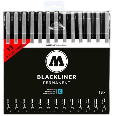 Image de Chaussures Molotow Blackliner pour Unisex