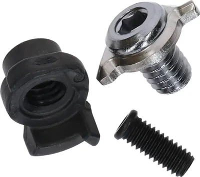 Immagine prodotto di SHIMANO FD-R8000, vite di fissaggio del cavo, nero-argento, Y2BA98010