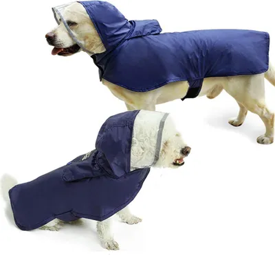 Produktbild von Mackintosh for Dogs Wasserdicht mit Kapuze Blau Größe M