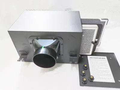 Imagen del producto de Caja de filtro de aire - Filtro para sistemas HVAC de flujo directo - Acero galvanizado - 15 centímetros (6 pulgadas)