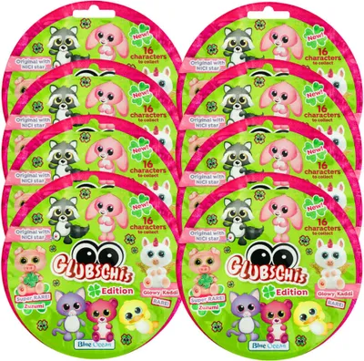 Produktbild von Blue Ocean Glubschis Sammelfiguren Glück Serie 3 - Glubschi Glitzer Figur - 8 Tüten
