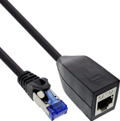 Obrázok produktu pre InLine 69990F, RJ-45, RJ-45, 0,2 m, Čierna