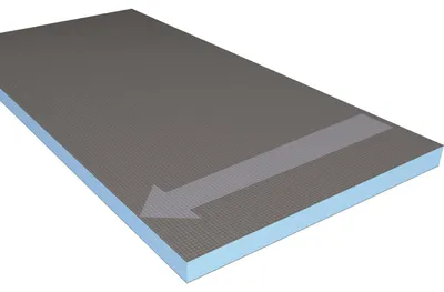 Image de Panneau pré-penté wedi pour receveur Fundo Primo 120 x l.60 cm