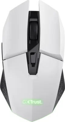 Obrázek produktu pro Trust GXT 110 FELOX, Pro praváky, Optický, RF bezdrátový, 4800 DPI, Bílá
