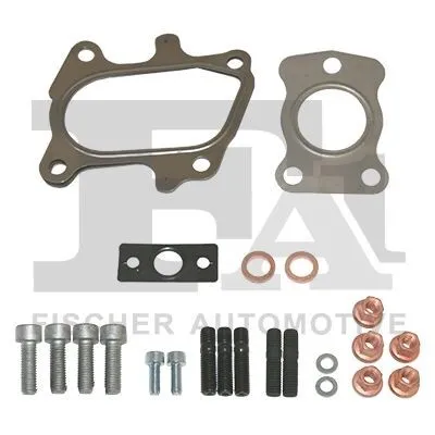 Produktbild von FA1 KT210045 Montagesatz Turbolader passend für PEUGEOT 206 Schrägheck (2A/C) 307 (3A/C) für CITROËN Berlingo / Berlingo First (MF, GJK, GFK)