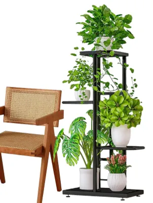 Immagine prodotto di Supporto per piante robusto con 4 livelli