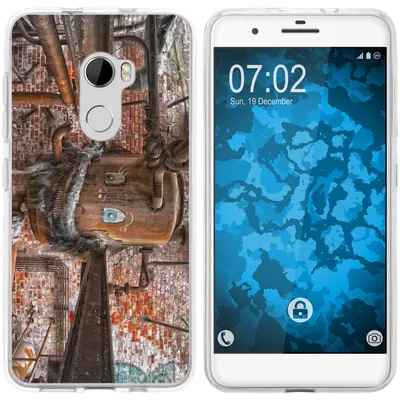 Produktbild von PhoneNatic Case kompatibel mit HTC One X10 Silikon-Hülle Urban M1