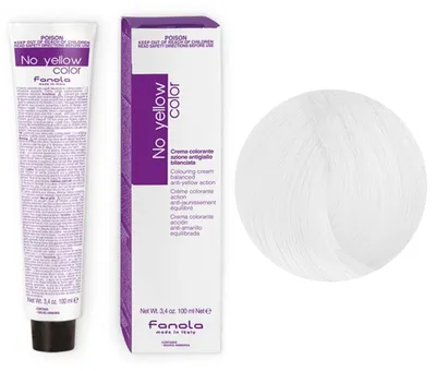 Obrázok produktu pre Fanola No Yellow Color Colouring Cream profesionálna permanentná farba na vlasy 00 Multilightener 100 ml