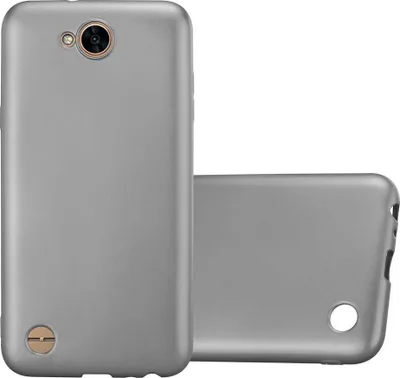 Produktbild von Cadorabo Schutzhülle für LG X POWER 2 Hülle in Grau Handyhülle TPU Silikon Etui Cover Case