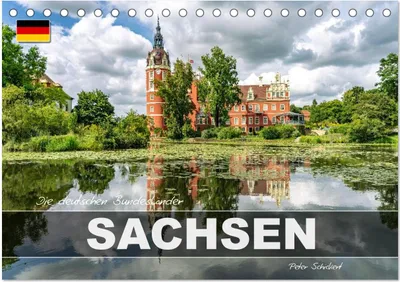 Produktbild von Die deutschen Bundesländer - Sachsen (Tischkalender 2027 DIN A5 quer), CALVENDO Monatskalender