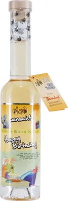Produktbild von Stein-Zeit "Happy Birthday" Williams-Birnen-Schnaps
