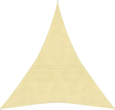 Image de Voile d'ombrage 160 g/m² Beige 4x5x5 m PEHD