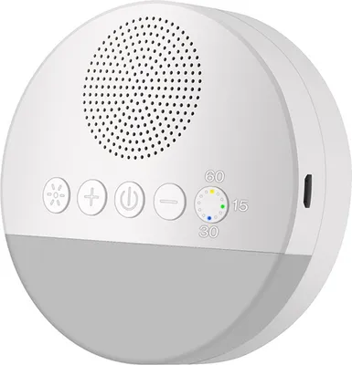 Produktbild von White Noise Sleep Machine Eingebautes 6 Beruhigendes Geraeusch Weiches Atemlicht 15.05.60 Intelligentes Timing fuer Menschen jeden Alters