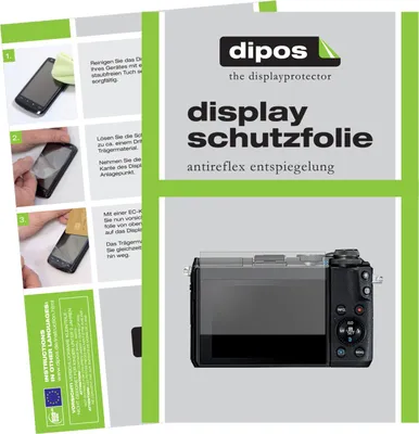 Produktbild von 6x Schutzfolie für Canon EOS M6 matt Displayschutzfolie Folie Display Schutz dipos