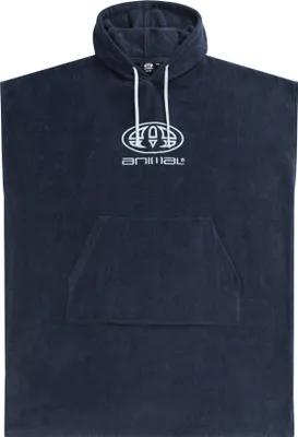 Immagine prodotto di Animal - Poncho da uomo in cotone organico "Jacob" MW874 (taglia unica) (blu scuro)