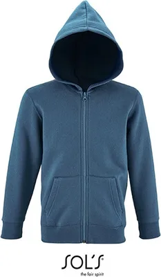Produktbild von SOLS KidsŽ Zip Hoodie Stone