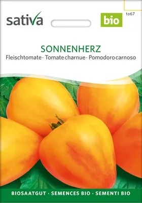 Produktbild von Fleischtomate Sonnenherz |  Fleischtomatensamen von Sativa Rheinau