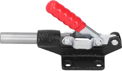 Zdjęcie produktu dla Spawalniczy zacisk kolankowy Poziomy skok uchwytu Push Pull CNC Narzędzie ręczne z szybkim zwalnianiem GH-304-EM