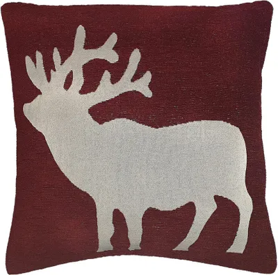 Produktbild von Deko Kissen Weihnachtskissen mit Hirsch Motiv 50x50 cm in verschiedenen Farben
