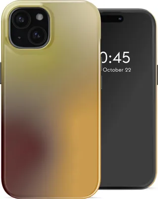 Zdjęcie produktu dla Selencia Vivid Backcover z MagSafe dla Apple iPhone 15 - Gradient Olive Dust
