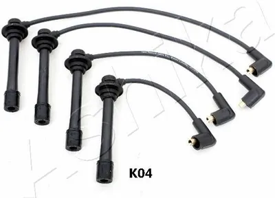 Produktbild von ASHIKA 132-0K-K04 Zündkabelsatz Zündleitungssatz für KIA CARENS II (FJ) RIO Kombi (DC) RIO Stufenheck (DC) SHUMA II (FB) SHUMA II Stufenheck (FB)