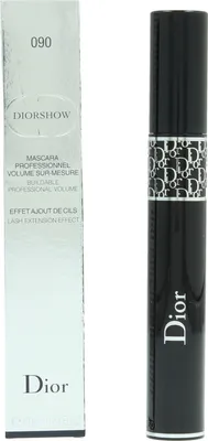 Produktbild von Dior Diorshow Mascara, Schwarz, Pro Black, Verlängerung, 10 ml, Frauen, #10728/A AQUA (WATER) ● GLYCERYL STEARATE ● C18-36 ACID TRIGLYCERIDE ● CERA ALBA (BEESWAX)...