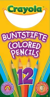 Produktbild von Crayola Buntstifte, 12 Stück, 1Set