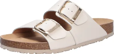 Produktbild von Tamaris Damen Tieffußbett Pantolette beige Größe EUR 36