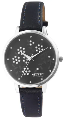Immagine prodotto di Orologio da polso da donna, cinturino in materiale sintetico simile alla pelle, marca Golsum, resistente all'acqua fino a 3 ATM