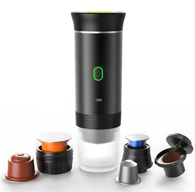 Obrázok produktu pre Prenosná kávovar na espresso do auta, 12V