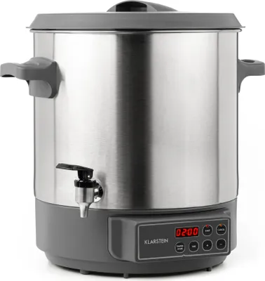 Image de Stérilisateur de bocaux électrique - Klarstein Lady Marmalade - 27 litres - 1800W - Inox