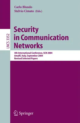 Produktbild von Security in Communication Networks
