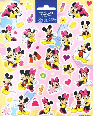 Produktbild von Minni Mickey Sticker rosa