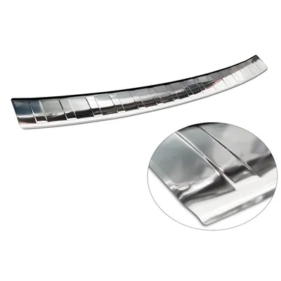 Imagen del producto de Protector para bordes de carga, parte trasera, modelo 2/35561, para SKODA Octavia IV Berlina (NX3), fabricado en acero inoxidable