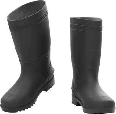 Zdjęcie produktu dla vidaXL Buty gumowe czarne rozmiar 38 PVC