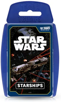 Produktbild von Winning Moves Kartenspiel Star Wars Raumschiffe Top Trumps Spiel