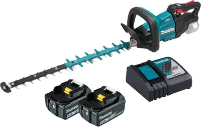 Image de Makita DUH601RTE Taille-haies sans fil 18 V / 2x 5,0 Ah batterie + chargeur