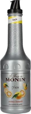 Produktbild von Monin Fruchtpüree Mix Yuzu 1L - Cocktails Milchshakes (1er Pack)