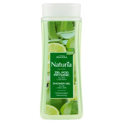 Zdjęcie produktu dla Żel Pod Prysznic Naturia Aloes I Limonka 300 Ml