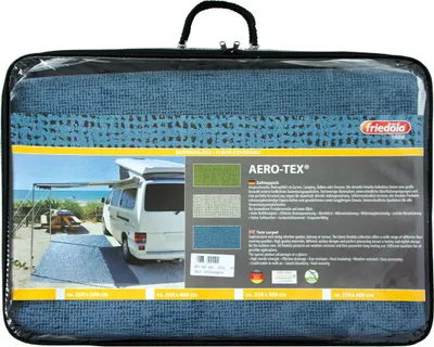 Produktbild von Zeltteppich Aero-Tex blau 250x600 cm