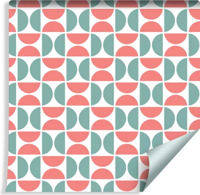 Zdjęcie produktu dla Tapeta Dekoracja Ścienna Kolorowy ABSTRAKCYJNY Wzór Geometryczny z modnym wzorem 3D