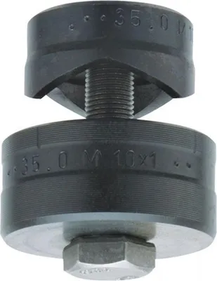 Produktbild von Alfra Blechlocher Sanitär Durchmesser 35mm M10x1 mit Zugschraube - 1295