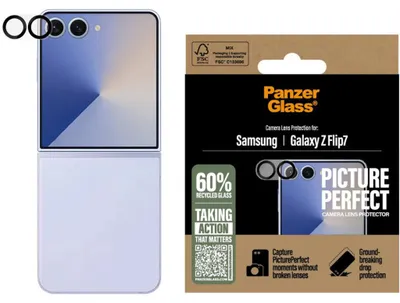 Image de Verre trempé PanzerGlass PicturePerfect pour Samsung Galaxy Z Flip7